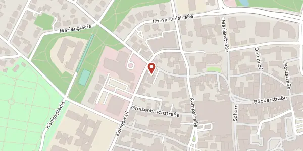 Karte der Umgebung von Hahler Str. 9, 32427 Minden