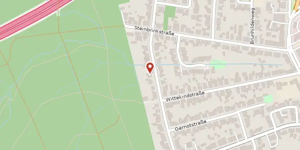 Karte der Umgebung von Nibelungenweg 29, 46240 Bottrop