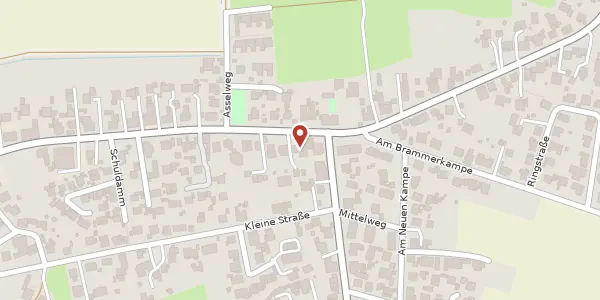 Karte der Umgebung von Hauptstraße 318, 30826 Garbsen