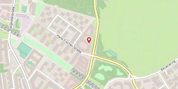 Karte der Umgebung von Theresienhöhe 30, 80339 München