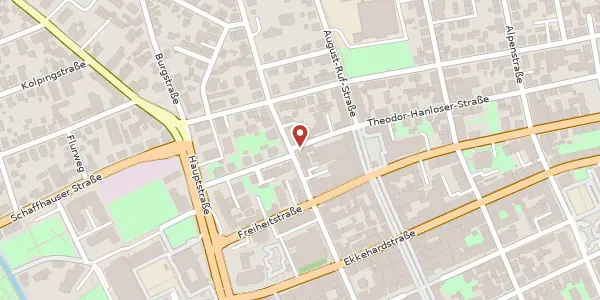 Karte der Umgebung von Theodor-Hanloser-Straße 4, 78224 Singen (Hohentwiel)