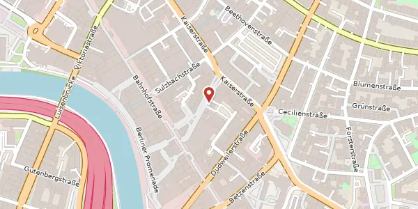 Karte der Umgebung von Futterstraße 15, 66111 Saarbrücken