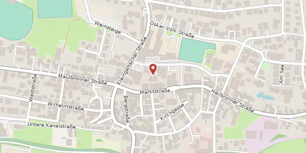 Karte der Umgebung von Deutscher Hof 6-7, 74363 Güglingen