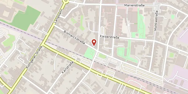 Karte der Umgebung von Bismarckstraße 18, 52249 Eschweiler