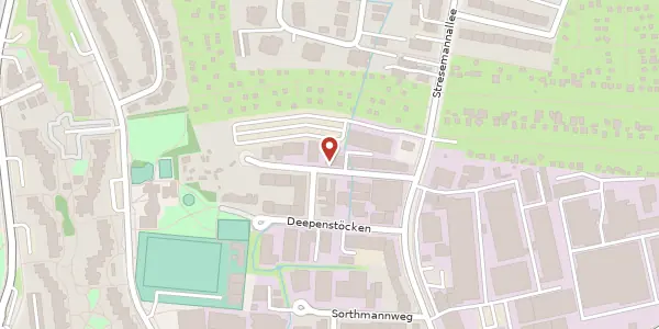 Karte der Umgebung von Herlinsburg 14, 22529 Hamburg