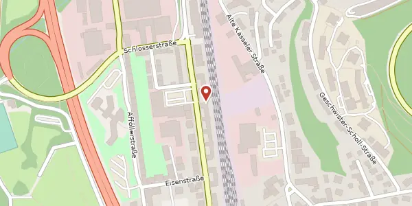 Karte der Umgebung von Neue Kasseler Straße 12F, 35039 Marburg