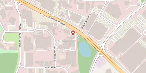 Karte der Umgebung von Bremer Straße 15, 30827 Garbsen