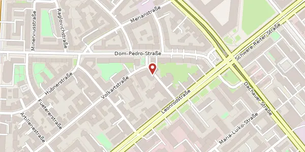 Karte der Umgebung von Maximilian-Wetzger-Str. 9, 80636 München