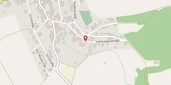 Karte der Umgebung von Hofwiesenstr. 7, 35315 Homberg