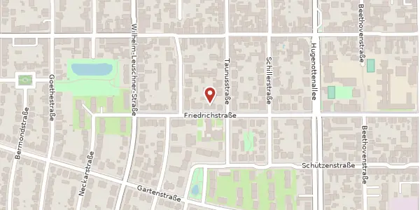 Karte der Umgebung von Friedrichstr. 69, 63263 Neu-Isenburg