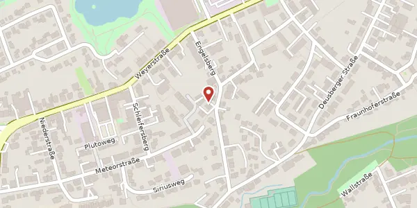 Karte der Umgebung von Engelsberg 30a, 42697 Solingen