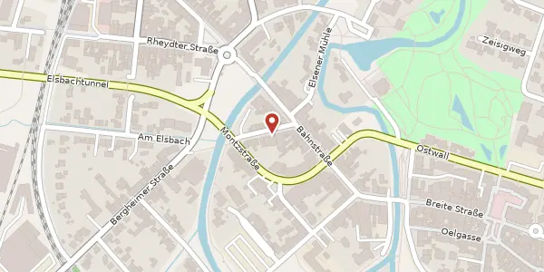 Karte der Umgebung von Alte Bergheimer Str. 3, 41515 Grevenbroich