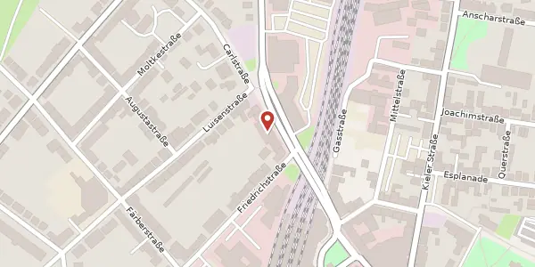 Karte der Umgebung von Rendsburger Straße 7-9, 24534 Neumünster