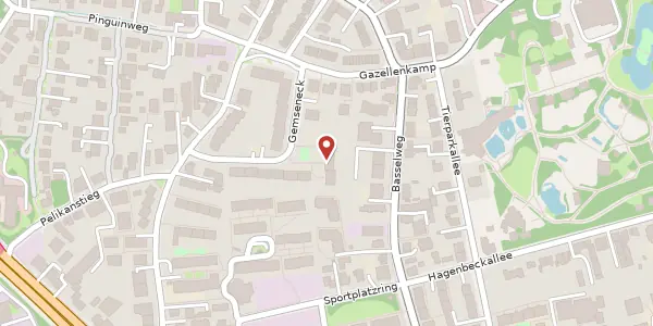 Karte der Umgebung von Gemseneck 18, 22527 Hamburg