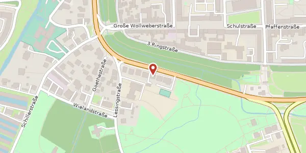 Karte der Umgebung von Friedrich-Engels-Ring 46, 17033 Neubrandenburg