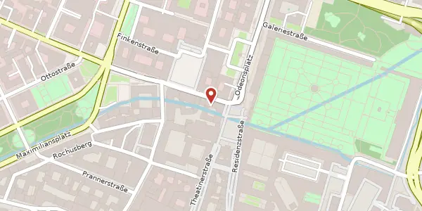 Karte der Umgebung von Brienner Str. 1, 80333 München