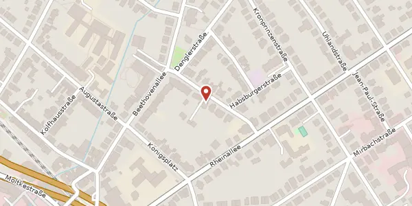 Karte der Umgebung von Hensstraße 12, 53173 Bonn