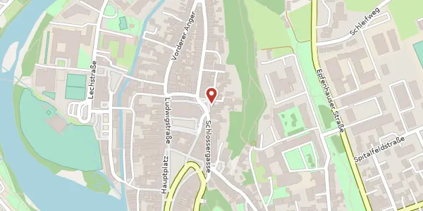 Karte der Umgebung von Schlossergasse 375, 86899 Landsberg