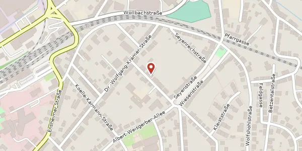 Karte der Umgebung von Karl-Uhl-Straße 9, 66386 St. Ingbert