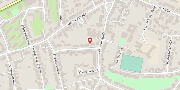 Karte der Umgebung von Südstr. 4, 40878 Ratingen