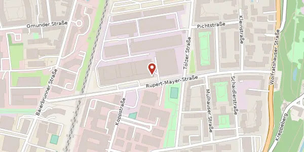 Karte der Umgebung von Rupert-Mayer-Str. 46, 81379 München