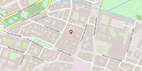 Karte der Umgebung von Theatinerstr. 15, 80333 München