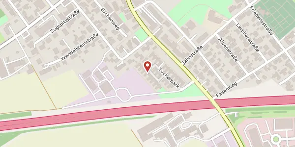 Karte der Umgebung von Tucherpark 30, 85622 Feldkirchen