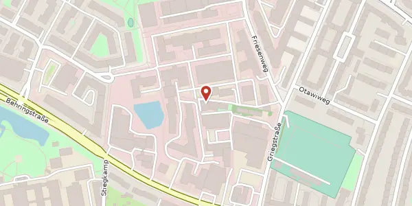 Karte der Umgebung von Friesenweg 44, 22763 Hamburg