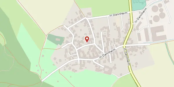 Karte der Umgebung von In Dannheim 10, 99310 Arnstadt