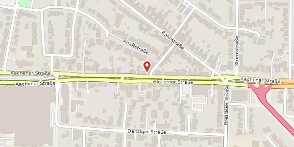 Karte der Umgebung von Aachener Str. 1158 a, 50858 Köln