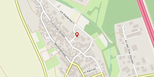 Karte der Umgebung von Brückenstr. 10, 65207 Wiesbaden