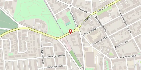 Karte der Umgebung von Schlossstraße 2c, 76829 Landau in der Pfalz