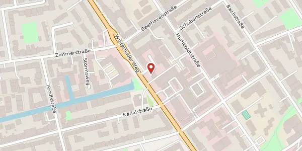 Karte der Umgebung von Winterhuder Weg 78, 22085 Hamburg