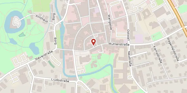 Karte der Umgebung von Mühlenstr. 24, 59348 Lüdinghausen