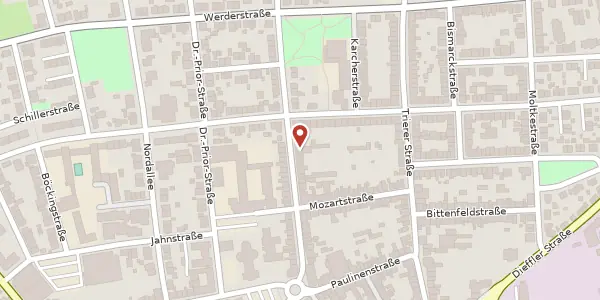 Karte der Umgebung von Heiligenbergstraße 36-38, 66763 Dillingen
