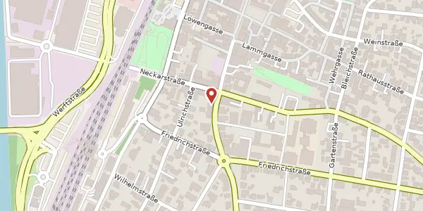 Karte der Umgebung von Heilbronner Straße 4 - 8, 74172 Neckarsulm