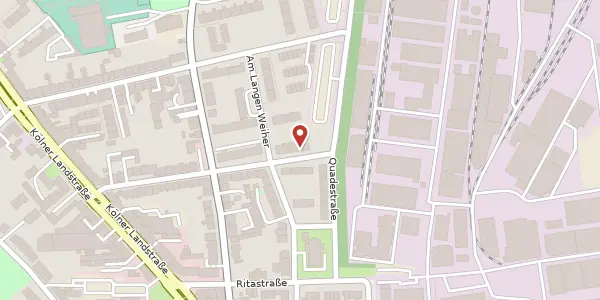 Karte der Umgebung von Hinter den Höfen 37, 40589 Düsseldorf