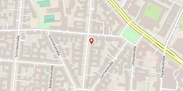 Karte der Umgebung von Knesebeckstraße 91, 10623 Berlin
