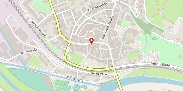 Karte der Umgebung von Hauptstraße 25, 77723 Gengenbach