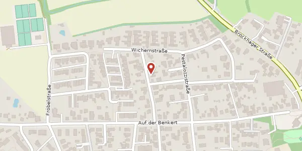 Karte der Umgebung von Hermann-Löns-Str. 14, 33330 Gütersloh