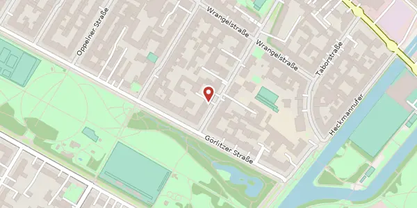 Karte der Umgebung von Cuvrystraße 27, 10997 Berlin