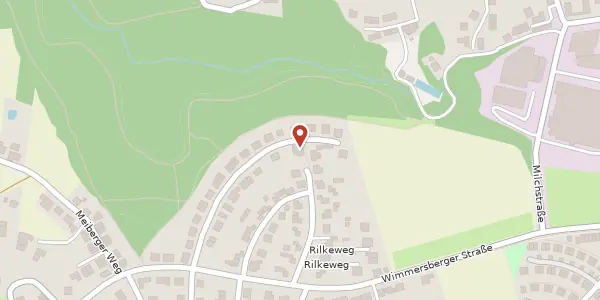 Karte der Umgebung von Rilkeweg 13, 42553 Velbert