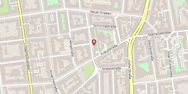 Karte der Umgebung von Redtenbacherstr. 30, 44139 Dortmund
