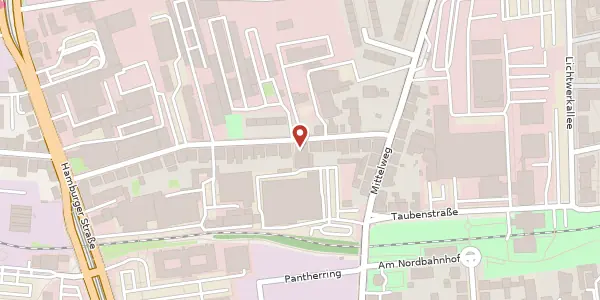 Karte der Umgebung von Ludwigstraße 23, 38106 Braunschweig