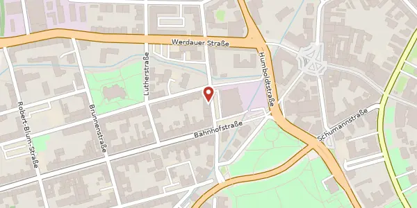 Karte der Umgebung von Stiftstraße 3, 08056 Zwickau