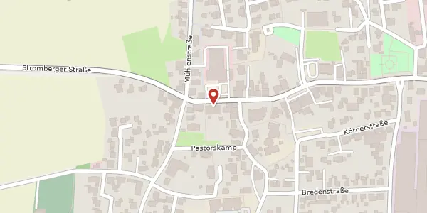 Karte der Umgebung von Hauptstr. 55, 33449 Langenberg