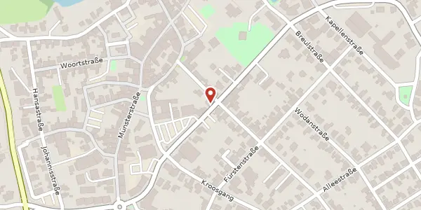 Karte der Umgebung von Kolpingstr. 4, 48565 Steinfurt