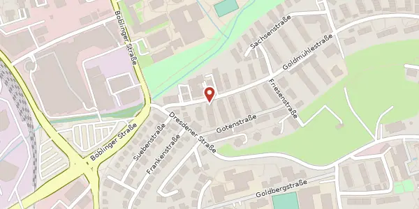 Karte der Umgebung von Goldmühlestraße 8, 71065 Sindelfingen
