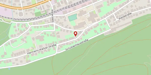 Karte der Umgebung von Schützenhausstraße 38, 69151 Neckargemünd