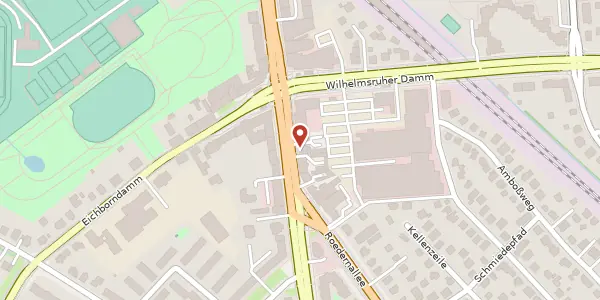 Karte der Umgebung von Oranienburger Straße 83, 13437 Berlin